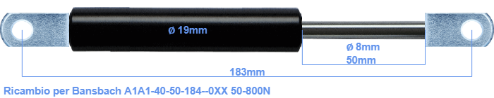 Bansbach A1A1-40-50-184--0XX