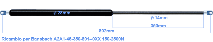 Bansbach A2A1-45-350-801--0XX