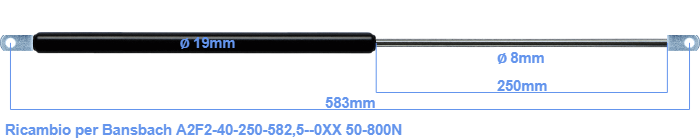 Bansbach A2F2-40-250-582,5--0XX