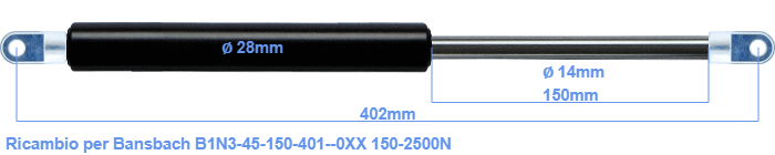Bansbach B1N3-45-150-401--0XX