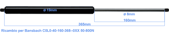 Bansbach C0L0-40-160-368--0XX