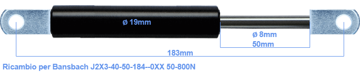 Bansbach J2X3-40-50-184--0XX