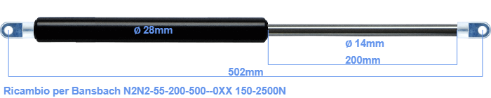 Bansbach N2N2-55-200-500--0XX