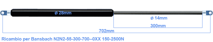 Bansbach N2N2-55-300-700--0XX