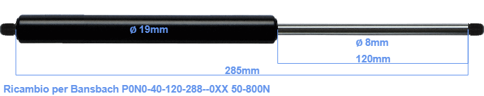 Bansbach P0N0-40-120-288--0XX
