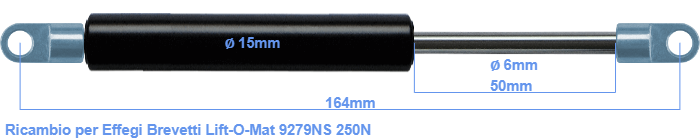 Ricambio Per Stabilus Lift-O-Mat 095184 0500N - Foto 9