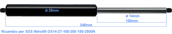 SGS Nitrolift GS14-27-150-200