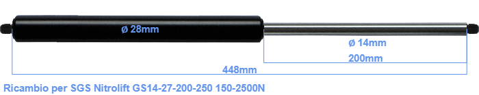 SGS Nitrolift GS14-27-200-250