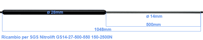 SGS Nitrolift GS14-27-500-550