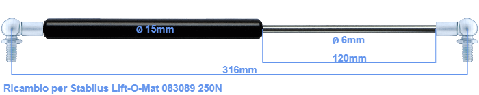 Stabilus Lift-O-Mat 083089