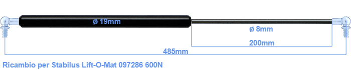 Stabilus Lift-O-Mat 097286