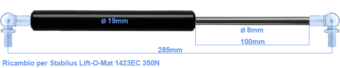 Stabilus Lift-O-Mat 1423EC