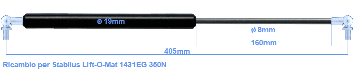 Stabilus Lift-O-Mat 1431EG