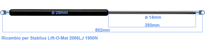 Stabilus Lift-O-Mat 2066LJ