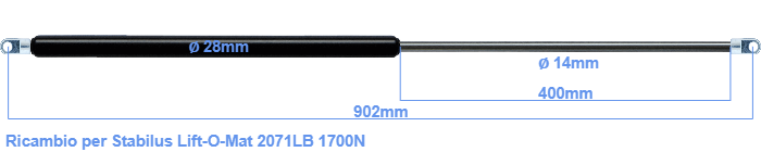 Stabilus Lift-O-Mat 2071LB