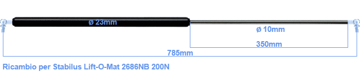 Stabilus Lift-O-Mat 2686NB