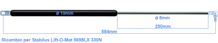 Stabilus Lift-O-Mat 5698LX