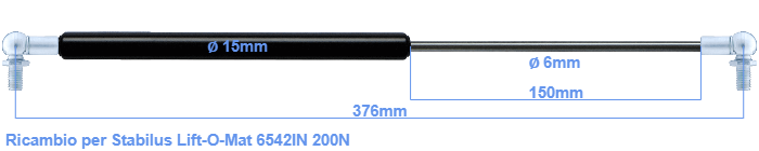 Stabilus Lift-O-Mat 6542IN
