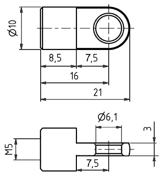 Lesjofors 8156810 - Molla A Gas Per Bagagliaio Mercedes Classe A W169 (2004-2012)