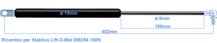 Stabilus Lift-O-Mat 058254