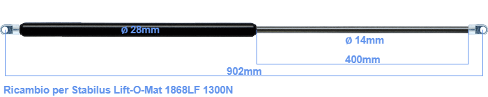 Stabilus Lift-O-Mat 1868LF