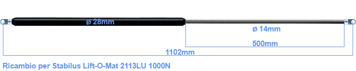 Stabilus Lift-O-Mat 2113LU