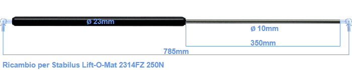 Stabilus Lift-O-Mat 2314FZ