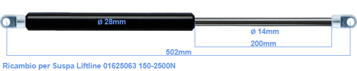 Suspa Liftline 01625063