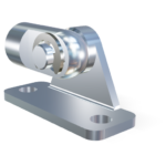 M3.5 Occhio (11mm) snodato con basetta a forcella