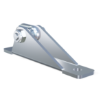 M5 Occhio (16mm) snodato con basetta a forcella