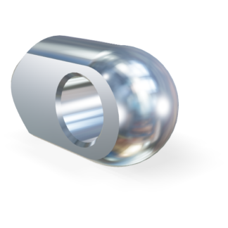 M5 Occhio 16mm (spessore 10mm, foro 8.1mm)