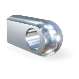 M8 Occhio 19mm (spessore 10mm, foro 8.1mm)