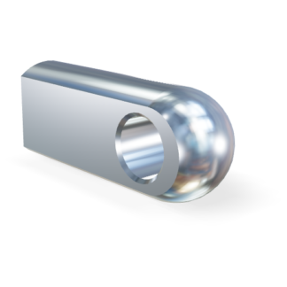 M8 Occhio 27mm (spessore 10mm, foro 8.1mm)