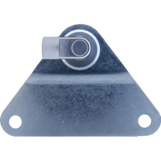 M5 Occhio (16mm) Inox 304 V2A snodato con piastrina di fissaggio