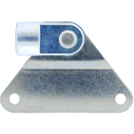 M10 Occhio (27mm) snodato con piastrina di fissaggio (max. 1200N)