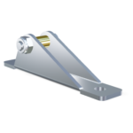 Basetta a forcella 8mm diametro