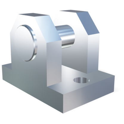 Basetta a forcella 14mm