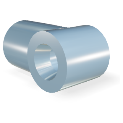 M10 Occhio plastico 21/24mm (spessore 18mm, foro 8.1mm) (max. 1450N)