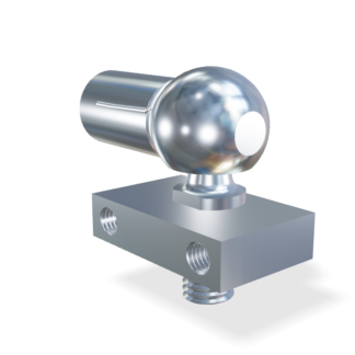 M14 Snodo sferico con flangia