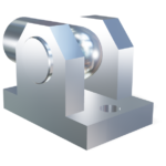 M14 Occhio con basetta a forcella