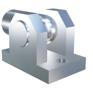 M14 Occhio con basetta a forcella