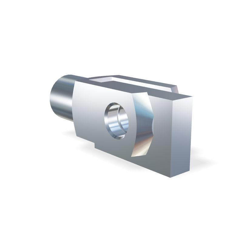 M14 Forcelle con flangia