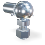 M5 Snodo sferico 18mm (sfera con M5)