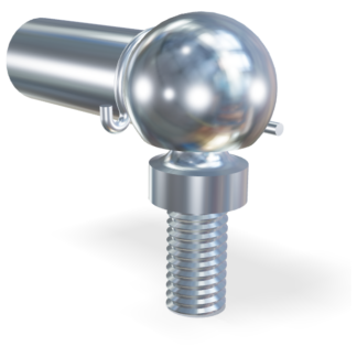 M5 Snodo sferico 22mm (sfera con M5)