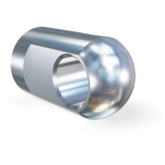 M8 Occhio 16mm (spessore 10mm, foro 8.1mm)